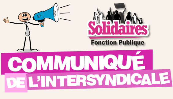 Communiqué de l&rsquo;intersyndicale FP : plus déterminés que jamais.